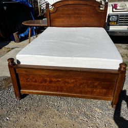 Queen Bed Mattress Box Spring And Frame 