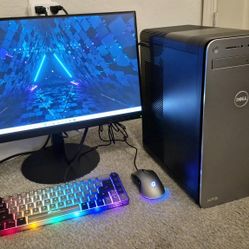 Complete dell xps gaming pc intel core i7 3.60ghz / 16gb ram / 1tb / nvidia gtx 1060 / wifi + bt