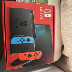 Nintendo Switch With One Game And 256gb Sd Card