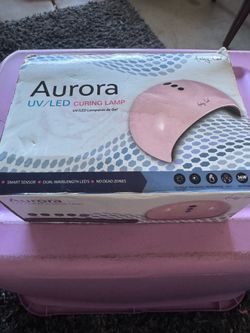 Ashley Lee Aurora 36W UV/LED Nail Gel Curing Lamp w/ Original Box