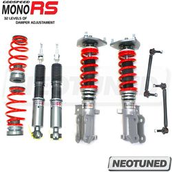 Godspeed MRS1522-A MonoRS Damper Lowering Coilovers Kit Strut Shock Spring Suspension For Hyundai Elantra N (CN7) 2022-25