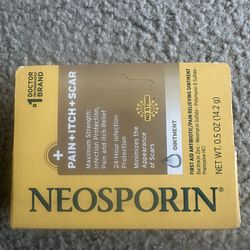 Neosporin Pain Itch Scar Bandages