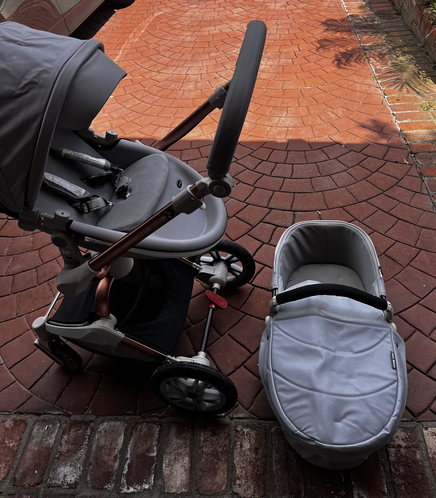 Hot Mom 2 Ultra Baby Stroller with 360°Rotation