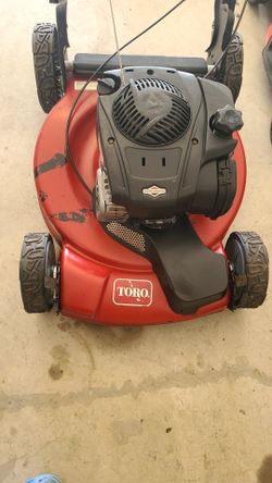Toro self propelled lawnmower in good condition.  Pickup Forney 160cash obo