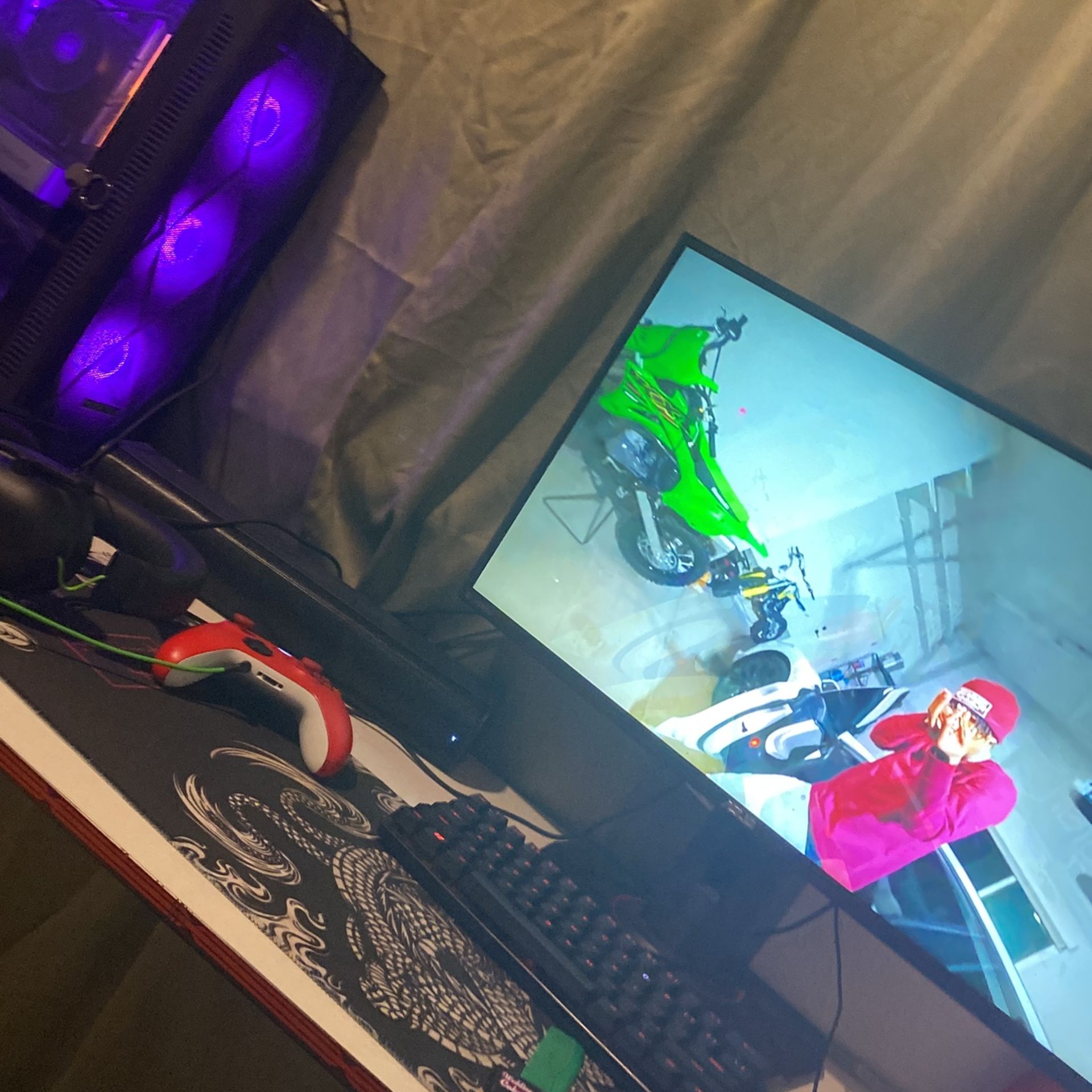 gaming pc setup 