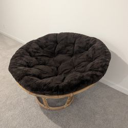 Papasan Chair With Cushion