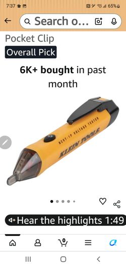 Klein Tools NCVT-1P Non-Contact Voltage Tester