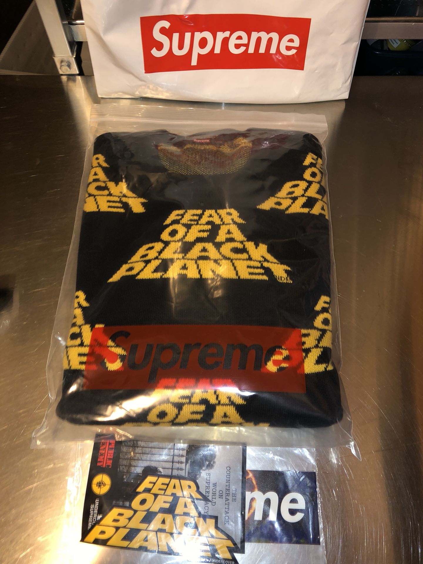 Supreme/Undercover/Public Enemy/Fear of a Black Planet Sweater