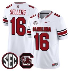 Nike South Carolina Gamecocks #16 Sellers Football Jersey