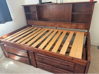 Twin bed heavy duty for $75 without mattress