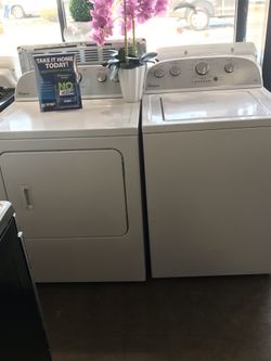 Washer and dryer