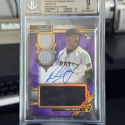 Paul Skenes Auto Card