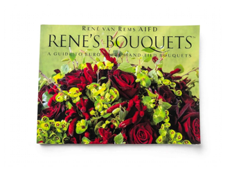 Signed Rene's Bouquets EuroStyle Hand-Tied Bouquets Rene van Rems Floral Book VG