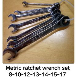 Ratchet Wrenches Metric