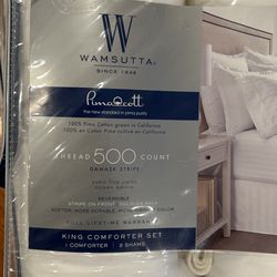 King Size 500 Thread Count Comforter Set