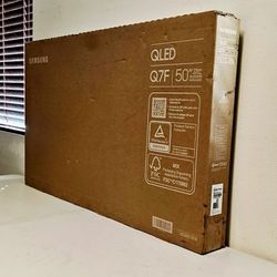 50 Inch QLED Samsung Q7F Smart TV 4K UHD 2025 Model. New in the box. 