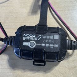 NOCO GENIUS2D 12V 2A Onboard Battery Charger, Trickle Charger and Maintainer