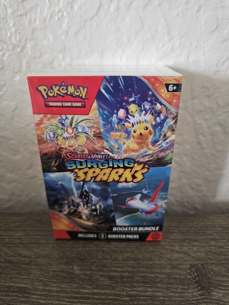 Pokemon Surging Sparks  6pk Booster Bundle 