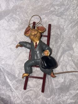 Kurt Adler Hole In The Wall Gang Christmas Ornament Corporate Ladder Male 