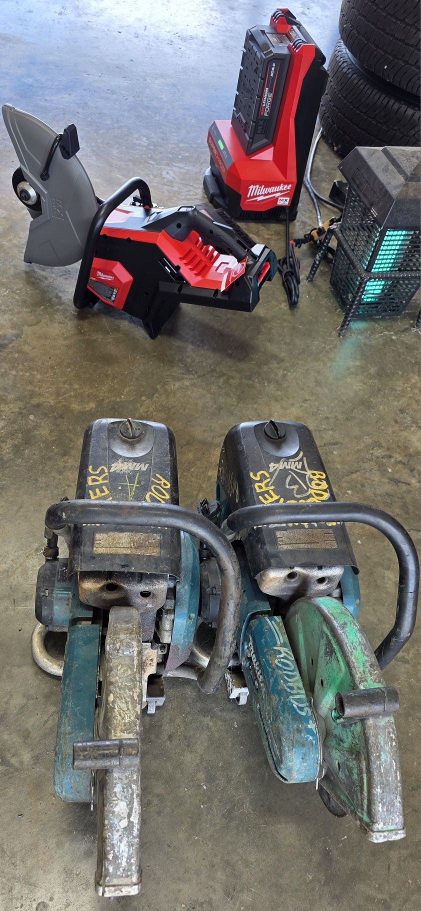 Makita & Stihl Concrete Saws