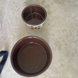 Dog bowl set