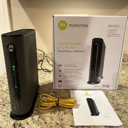 Motorola Cable Modem Plus Router MG 7315