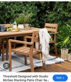 Outdoor chairs