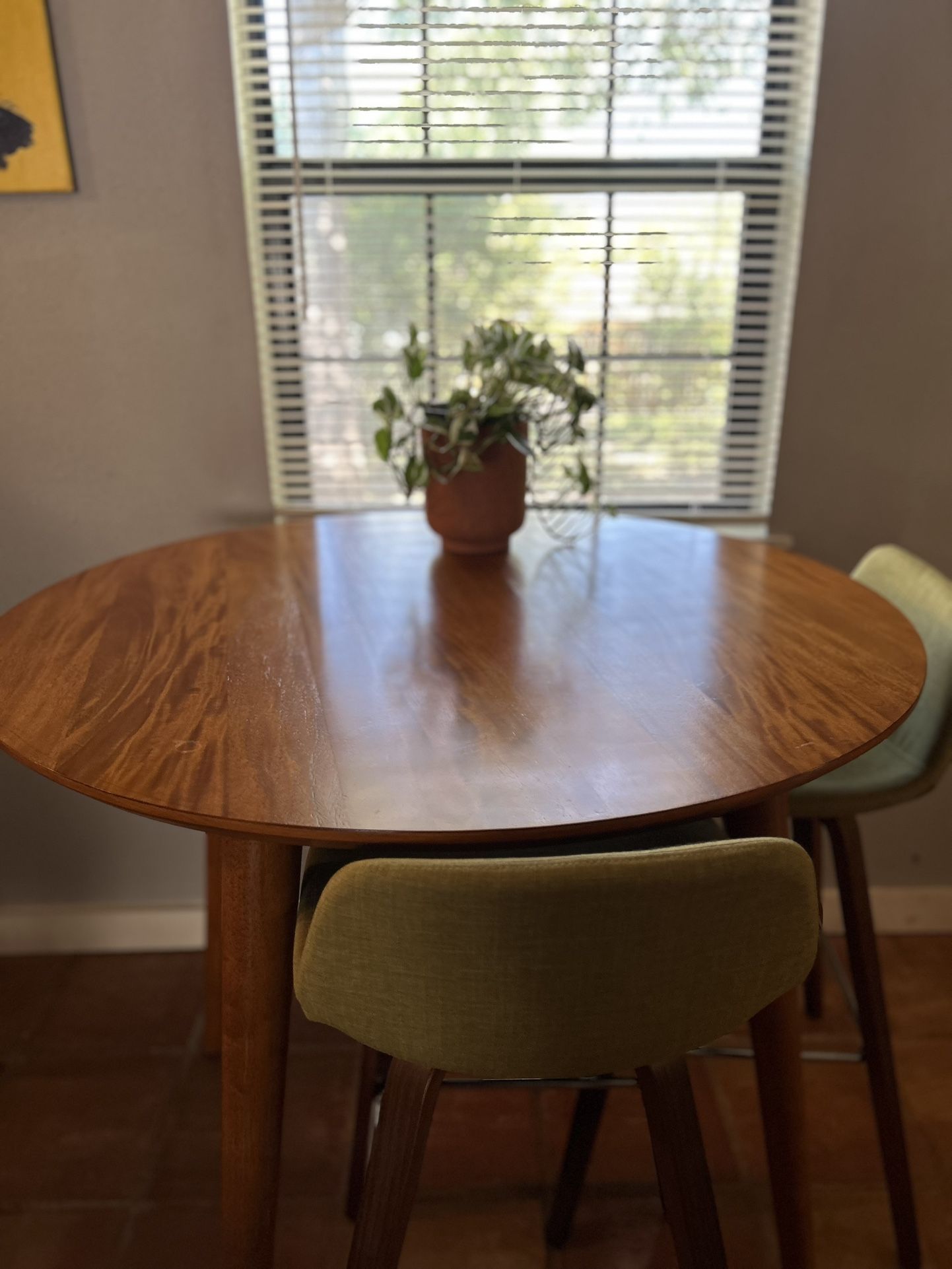 Living Spaces Alton Solid Wood Dining Table