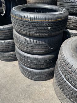 Bridgestone  245/55R19 Set of four used $300