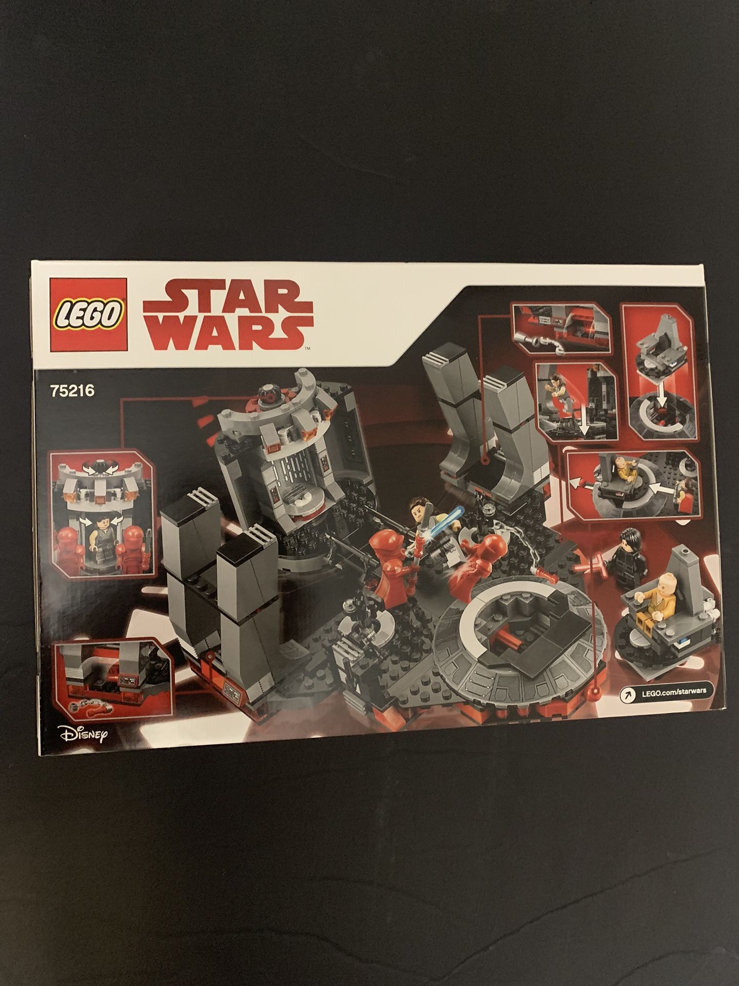 Star Wars LEGO Snoke's Throne Room #75216 Elite Praetorian Guard