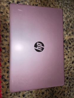 Rose gold laptop