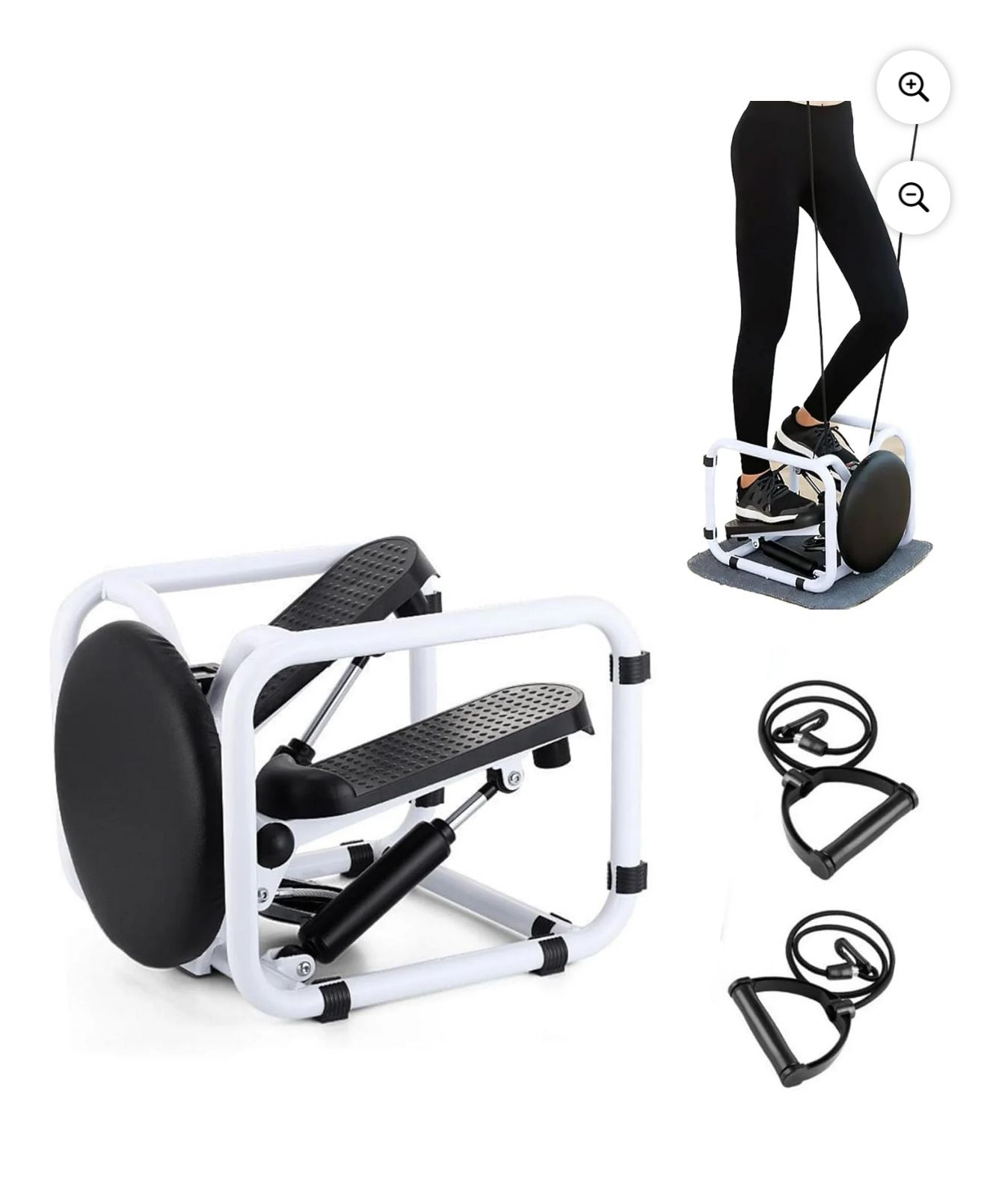 Stepper For Exercise With Twist Stool