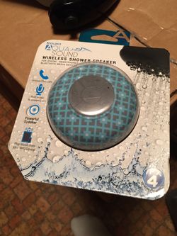 Shower bluetooth speaker