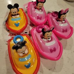 New Disney Junior Mickey And Minnie Boats 