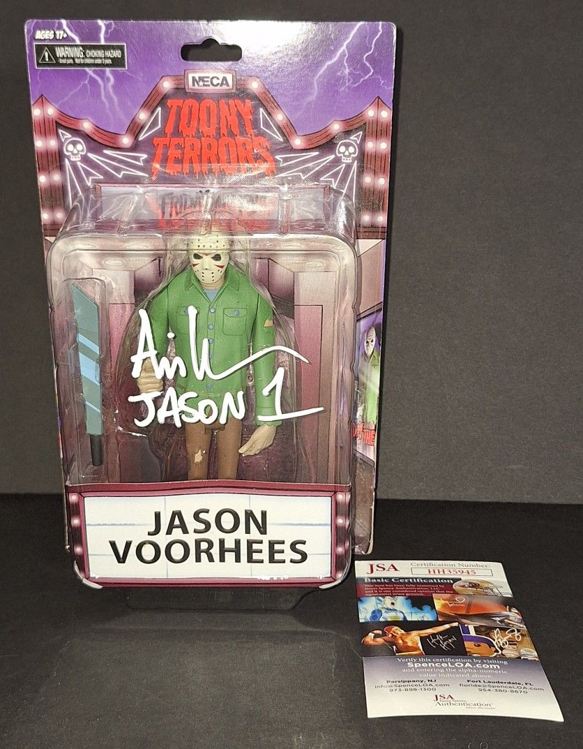 π₯ Ari Lehman autographed action figure JSA COA π₯