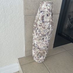 Tall Seashells Vase 