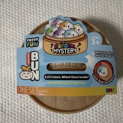 Fun Squishy Bun Viral Rainbow Mystery Dumpling UV Sunlight RMS Toy