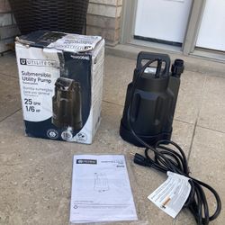 New Utility Pump 
