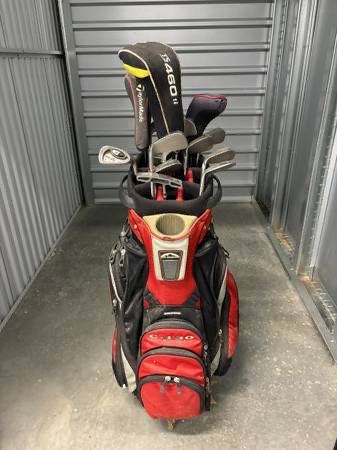 Golf Clubs and Bag