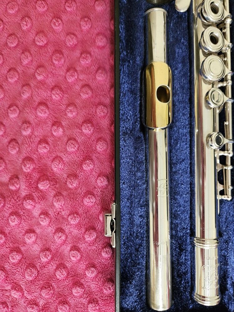 Gemeinhardt KG Special solid silver flute