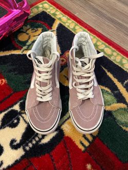 Purple Vans, High Top Sneakers, Size 6