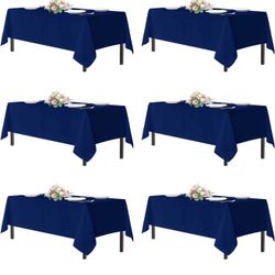 Tablecloths 6 Pack 60x120 Weddings Parties New