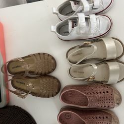 Mini Melissa Shoes Size 10T 