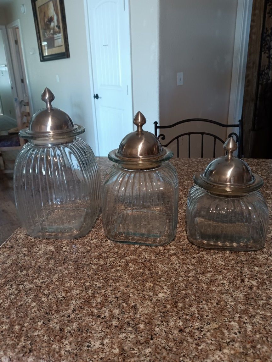 Vintage, Antique,Canisters