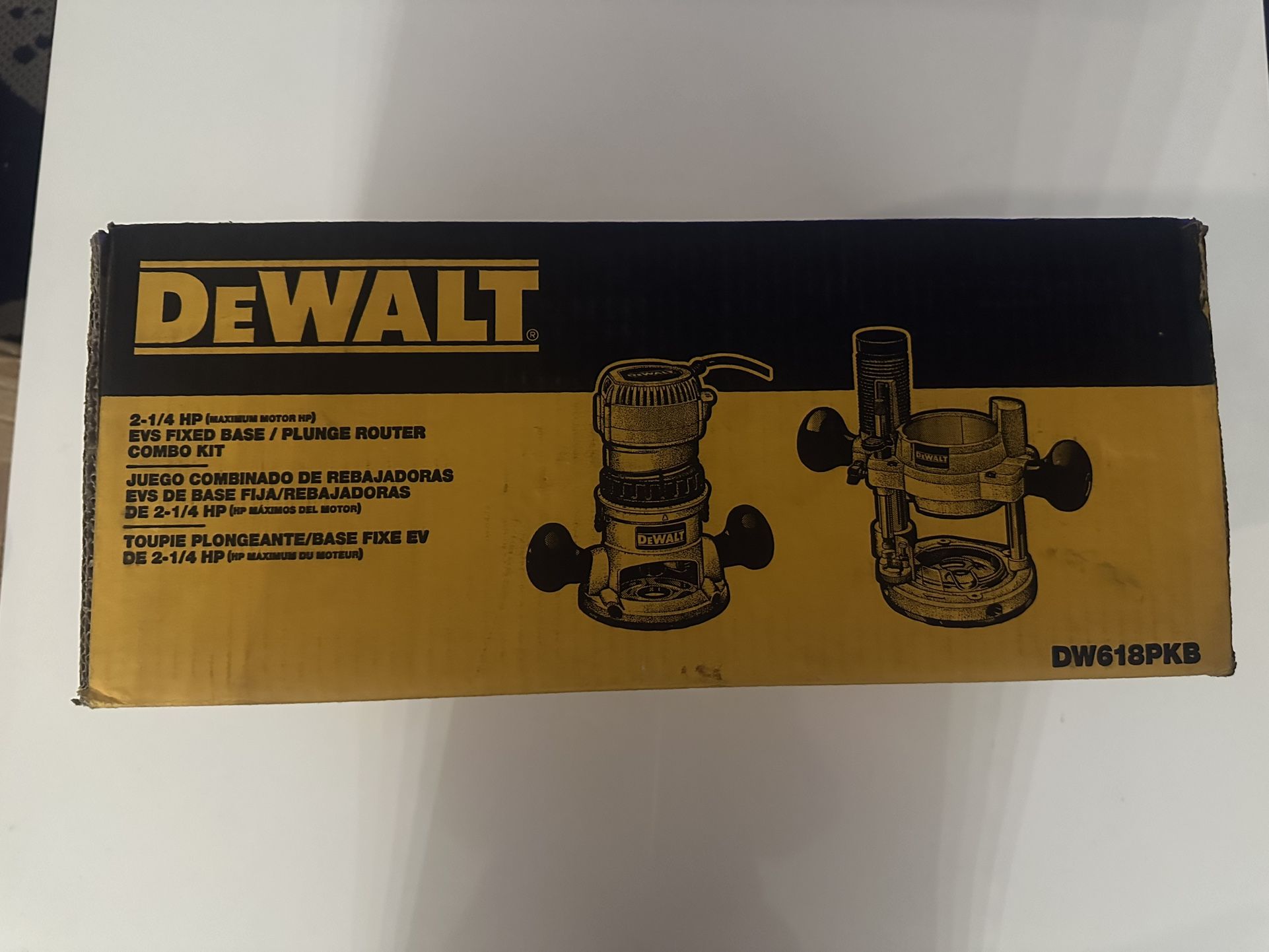 De WALT Plunge Router