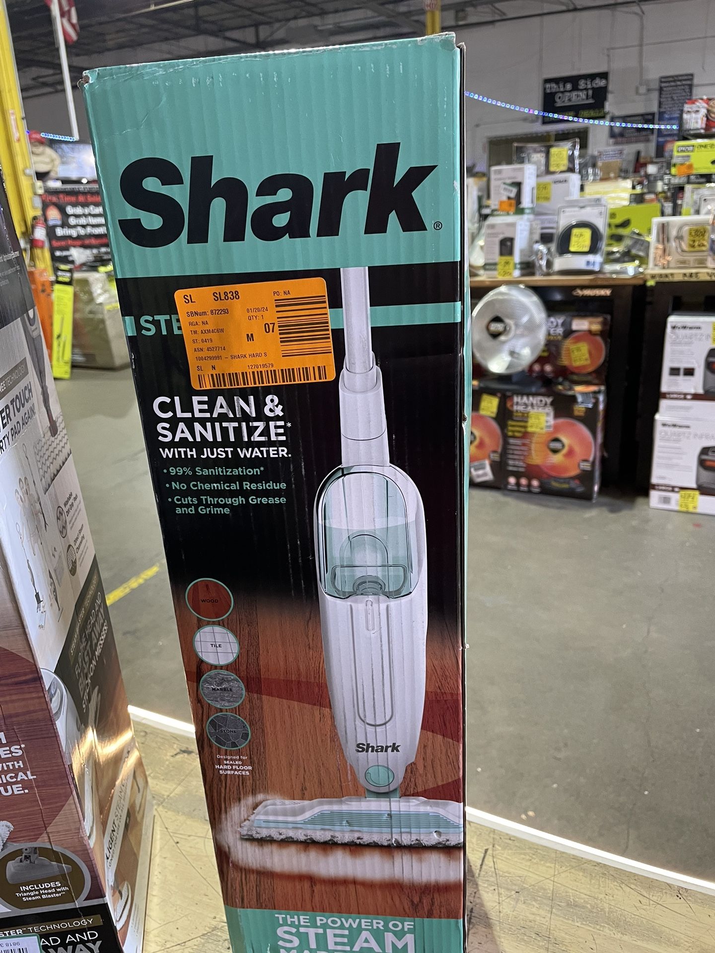Shark Corded Hard Floor Steam Mop
