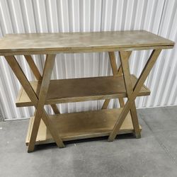 Entryway Table  Just Need TLC Otherwise It's In Good Shape 