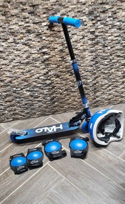 Kids Scooter With Helmet