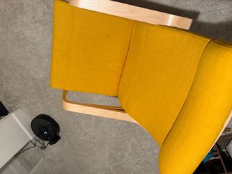 IKEA rocking chair and ottoman