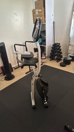 Foldable stationary bike